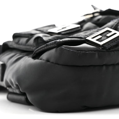 Fendi Econyl Cuoio Romano Multipocket Baguette Black 9 of 11