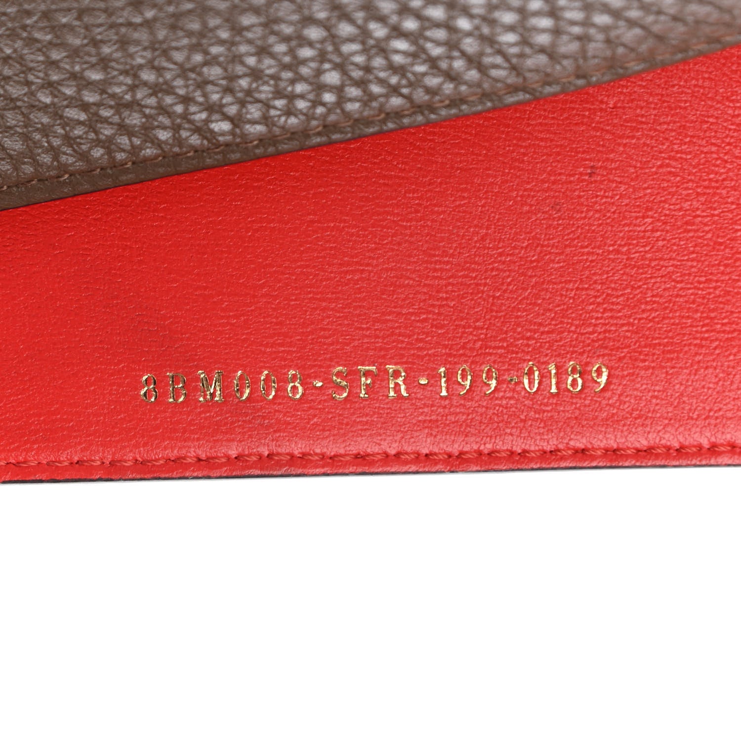 Fendi Cuoio Romano Baguette Hip Belt Bag Mud 6 of 9