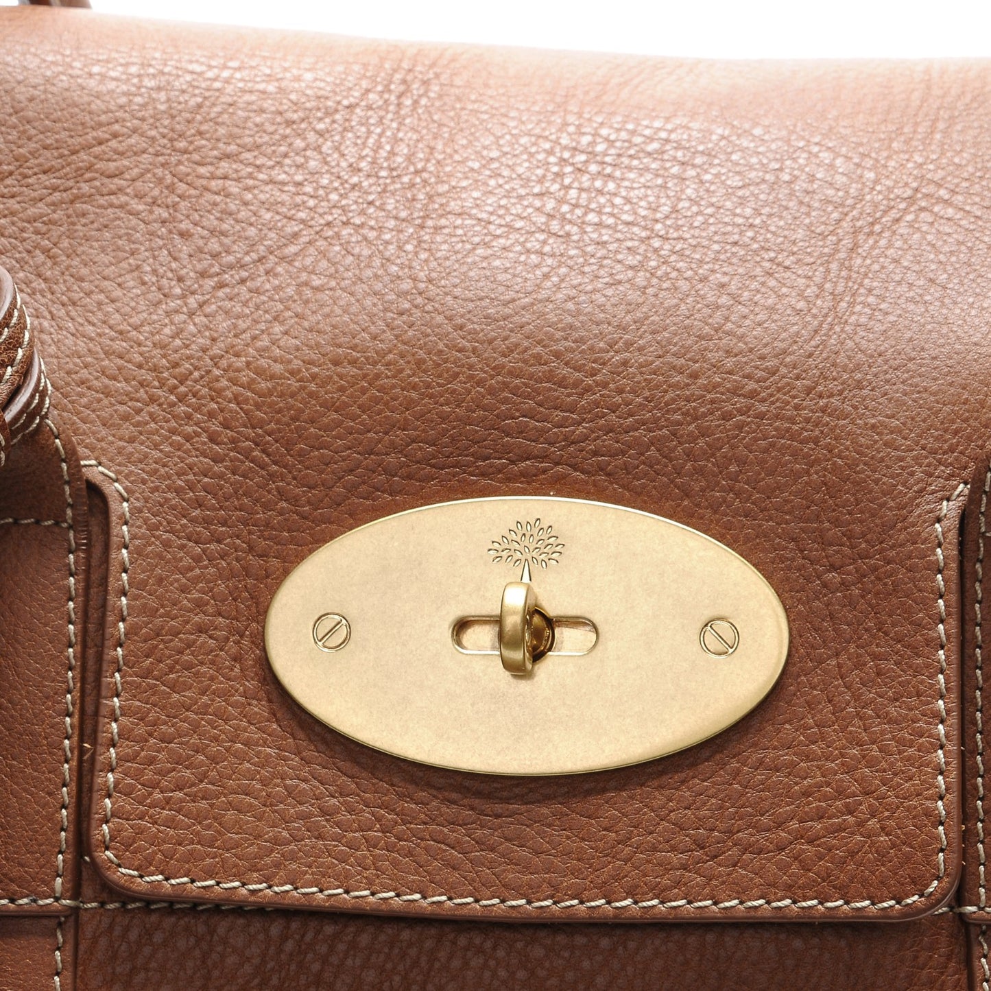 Natural Leather Bayswater Oak