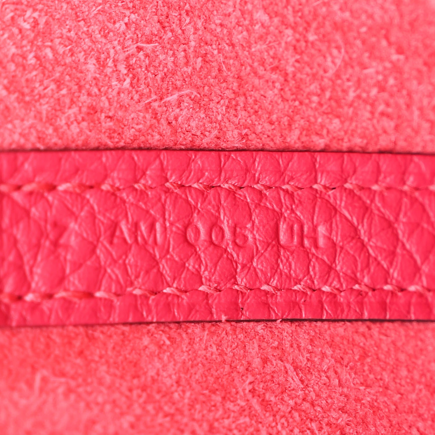Hermes Taurillon Clemence Swift Eclat Picotin Lock 22 MM Framboise Rouge Sellier 7 of 12