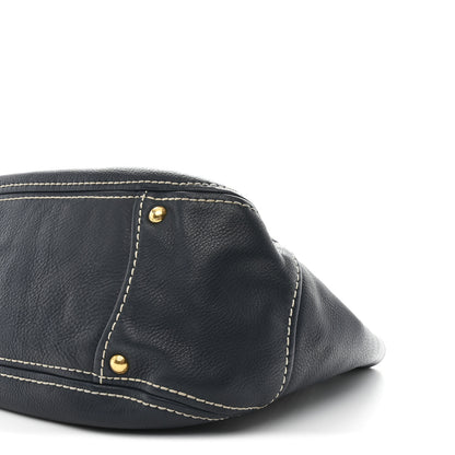 Prada Vitello Daino Tote Bleuette 11 of 12