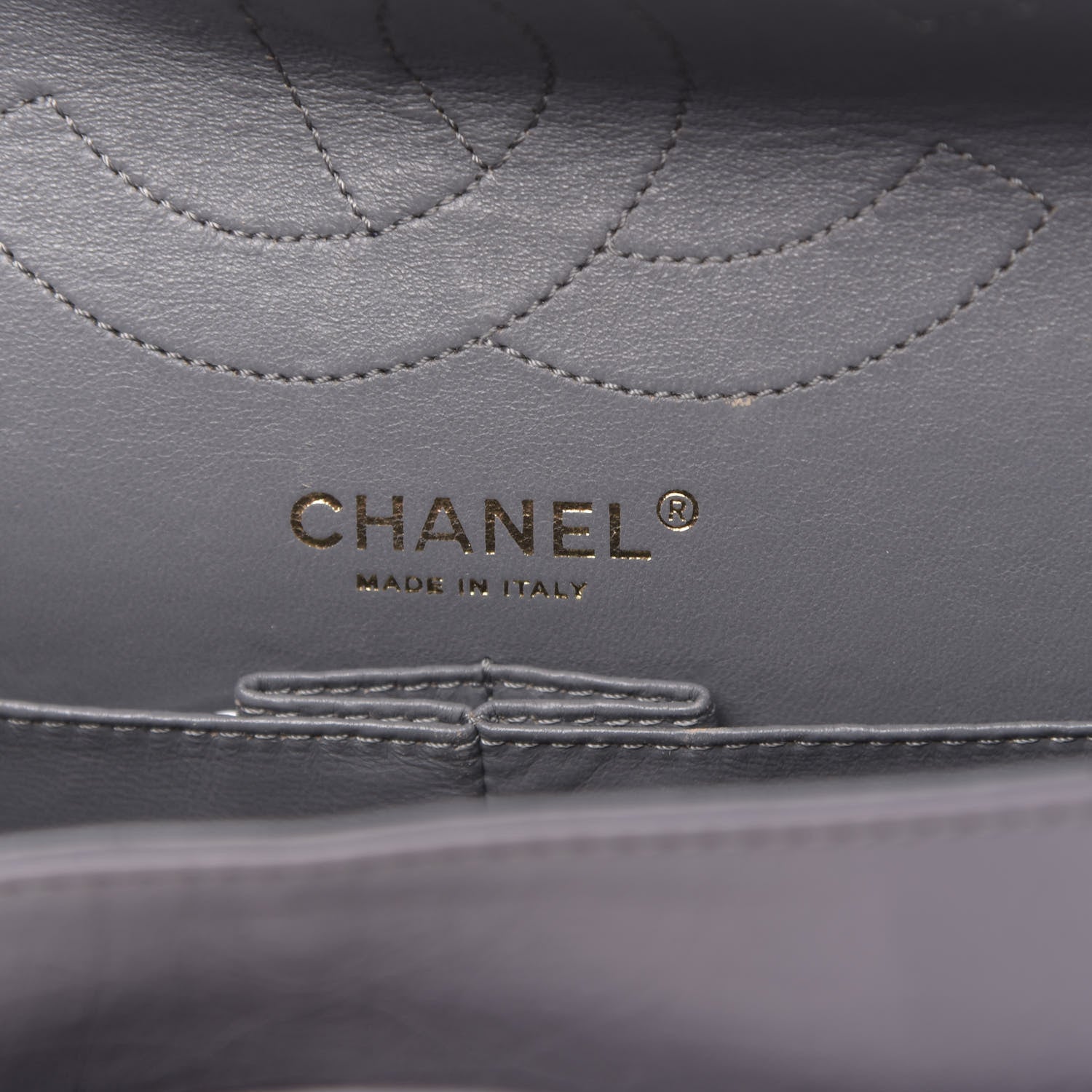 Chanel Aged Calfskin Quilted 2.55 Reissue 226 Flap Grey 6 of 10