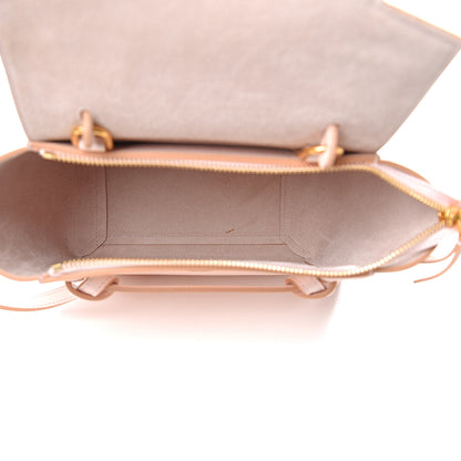 Celine Grained Calfskin Nano Belt Bag Pale Pink 4 of 9