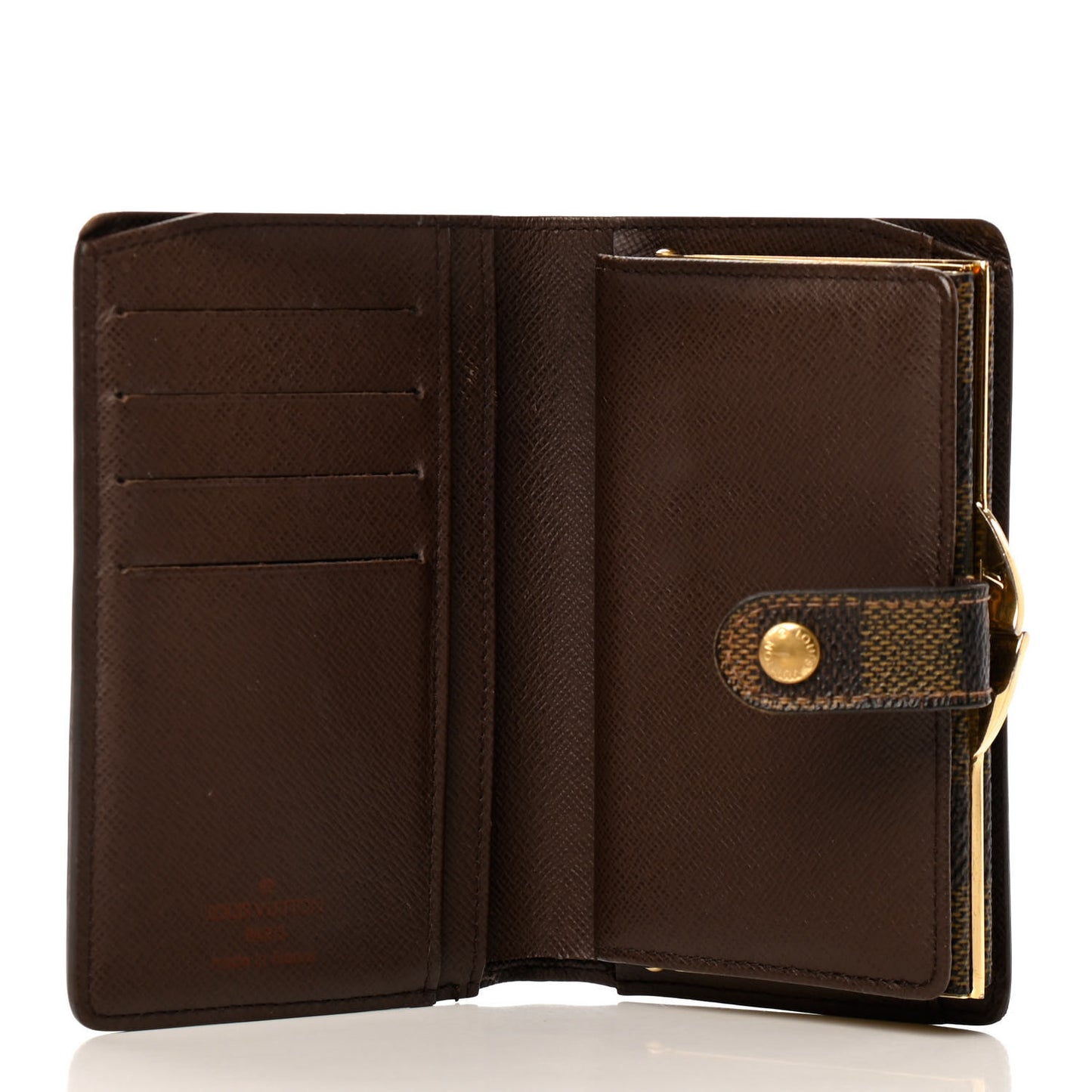 Damier Ebene French Purse Wallet