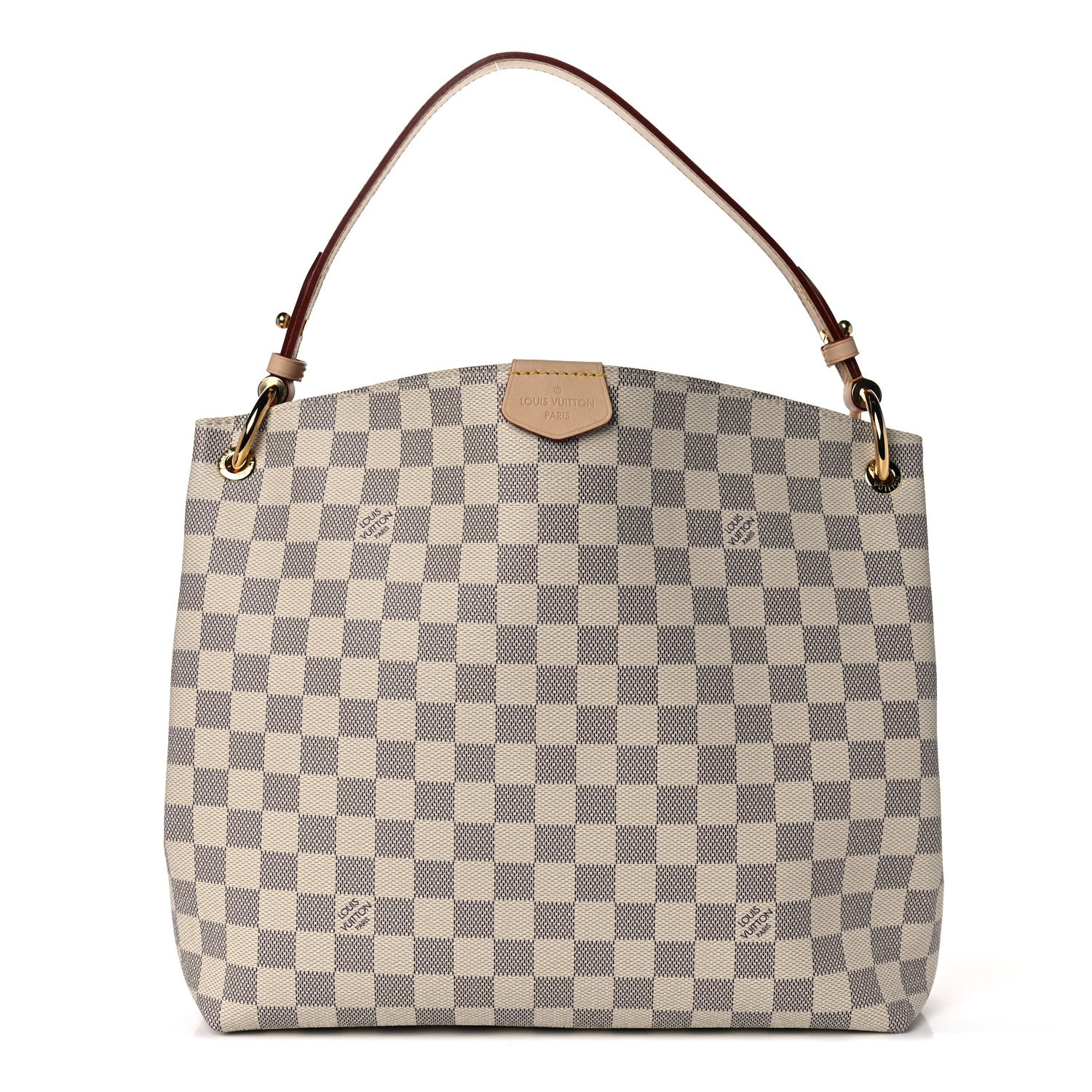 Louis Vuitton Damier Azur Graceful PM Rose Ballerine 1 of 11
