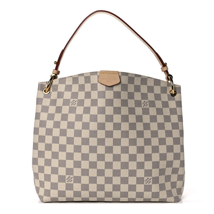 Louis Vuitton Damier Azur Graceful PM Rose Ballerine 1 of 11
