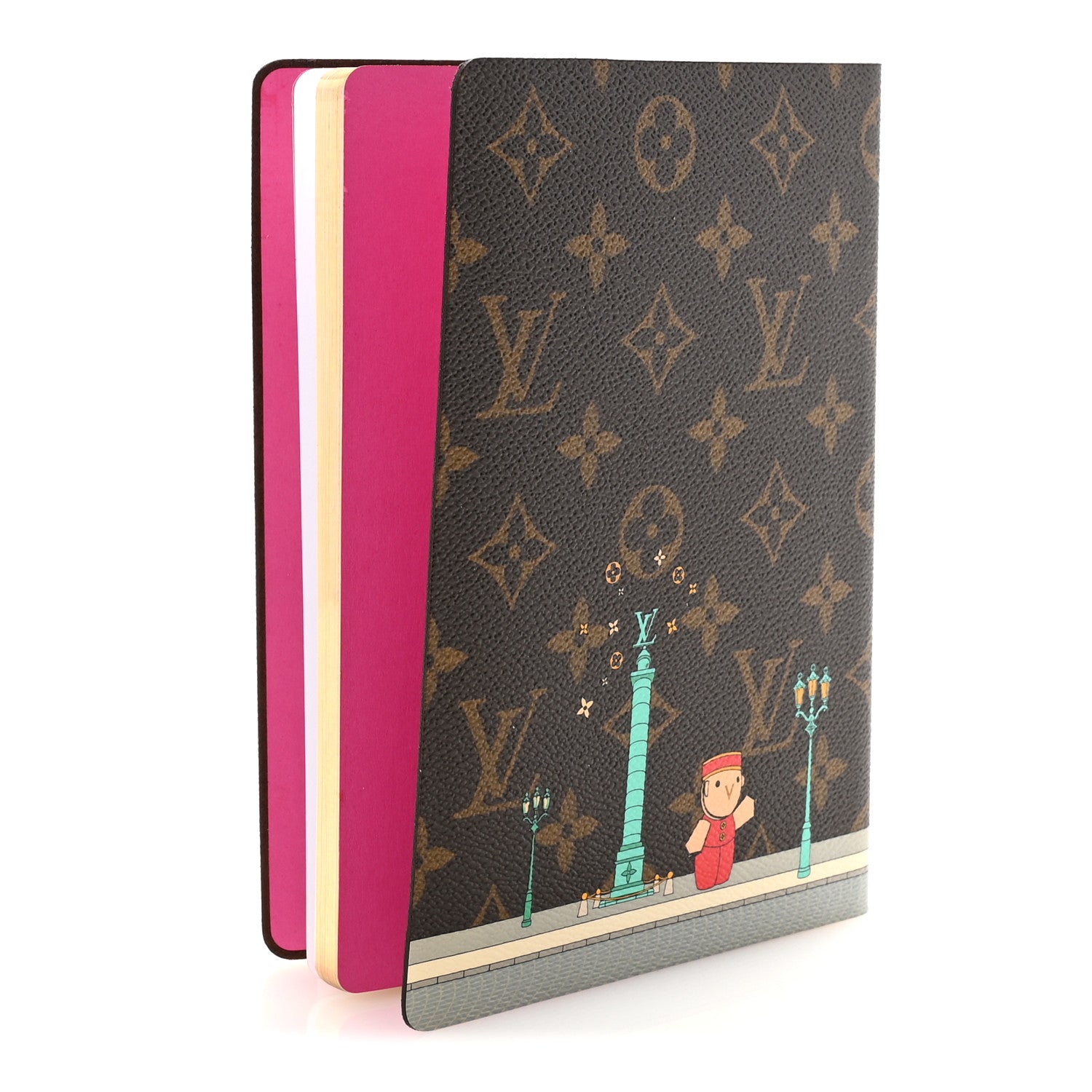 Louis Vuitton Monogram 2022 Christmas Animation Paris Clemence Notebook MM 3 of 6