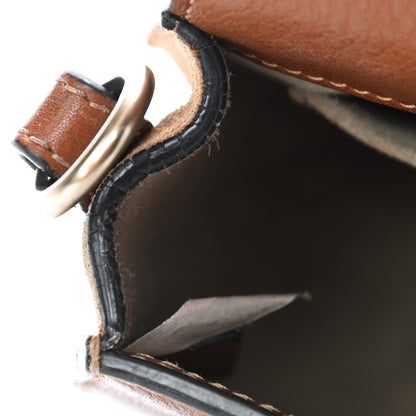 Chloe Calfskin Suede Small Nile Bracelet Bag Caramel 6 of 8