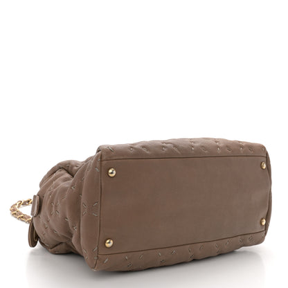 Chanel Caviar Wild Stitch Tote Brown 4 of 10
