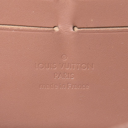 Louis Vuitton Vernis Zippy Wallet Rose Velours 6 of 7