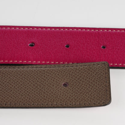 Hermes Epsom Swift 32mm Collier De Chien CDC Belt 100 Etain Tosca 5 of 8
