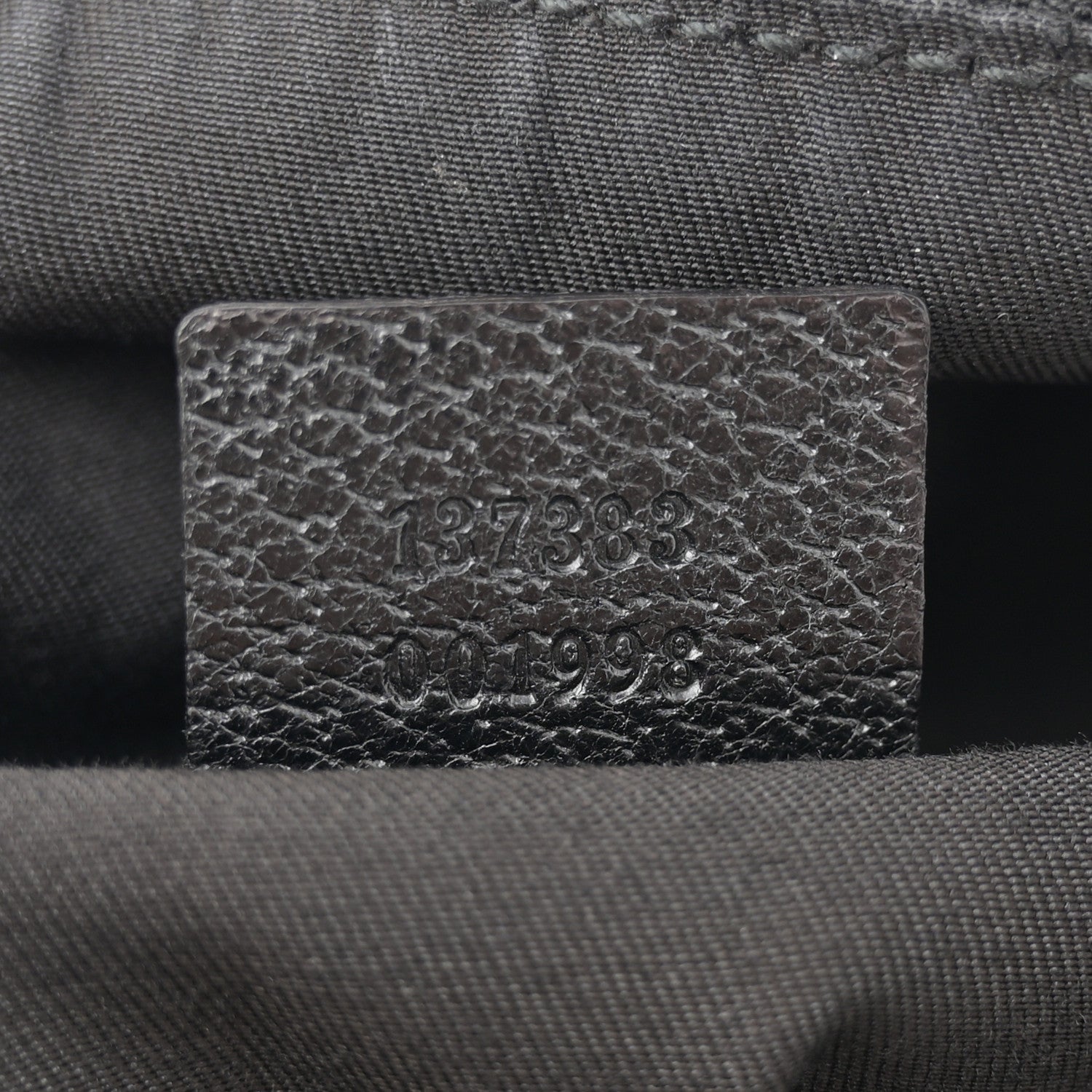 Gucci Monogram Bamboo Medium Top Handle Bag Black 7 of 11