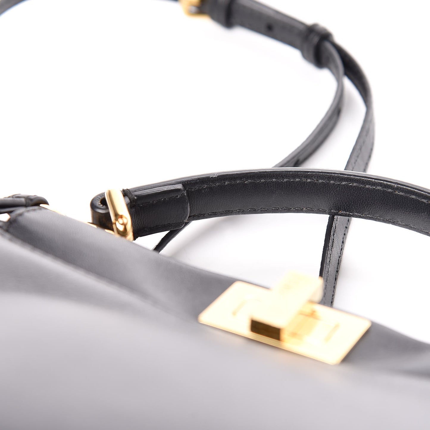 Nappa Mini Peekaboo Iconic Satchel Black