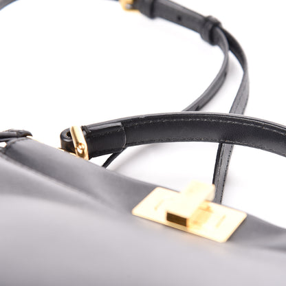 Fendi Nappa Mini Peekaboo Iconic Satchel Black 11 of 18