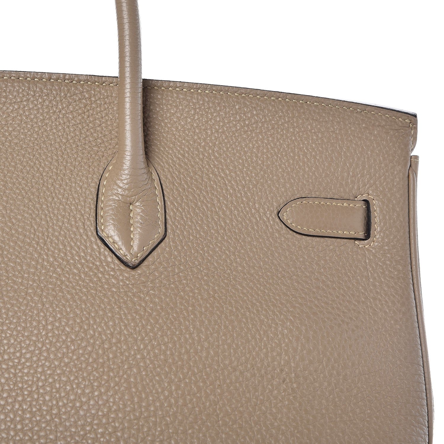 Hermes Taurillon Clemence Birkin 40 Gris Tourterelle 31 of 33