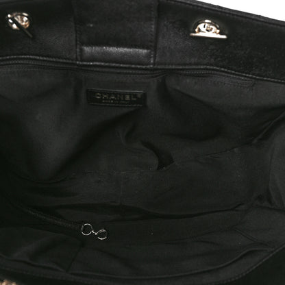 Chanel Caviar Quilted Large Shopping Tote Black 5 of 9