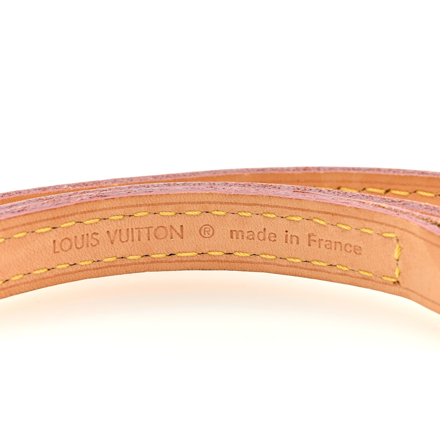 Louis Vuitton Vachetta 12mm Adjustable Shoulder Strap 3 of 3