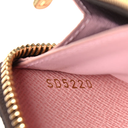 Louis Vuitton Monogram Clemence Wallet Rose Ballerine 7 of 17