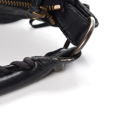 Balenciaga Agneau Classic Hardware Day Hobo Black 10 of 12