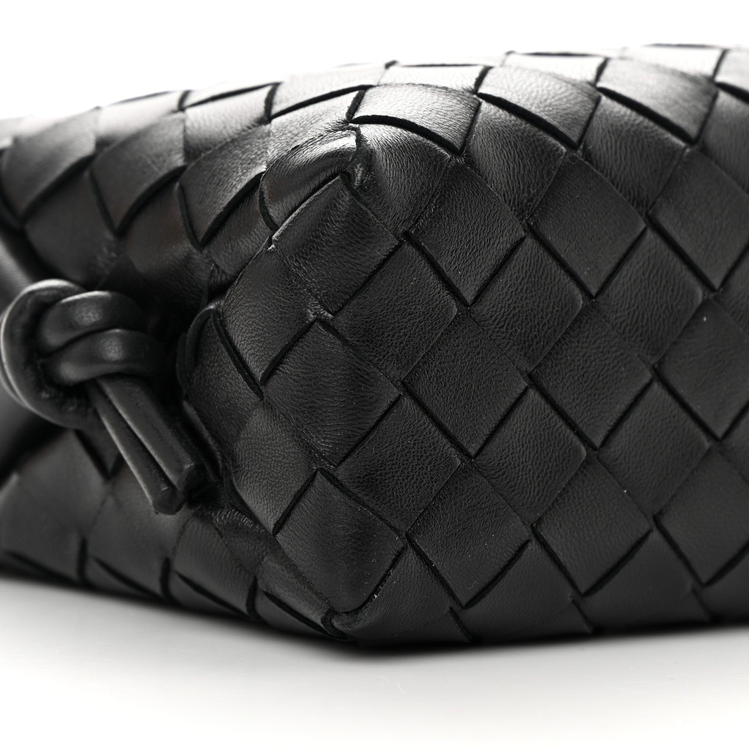Bottega Veneta Nappa Intrecciato Mini Loop Camera Bag Black 9 of 10