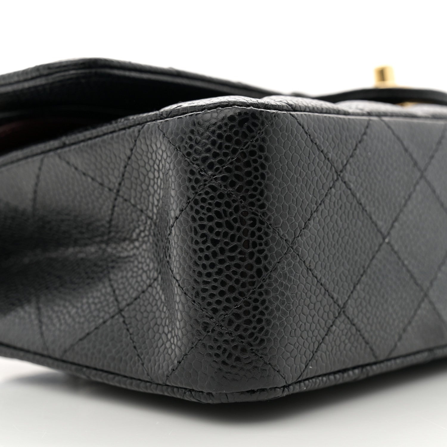 Chanel Caviar Quilted Medium Double Flap Black 9 of 11