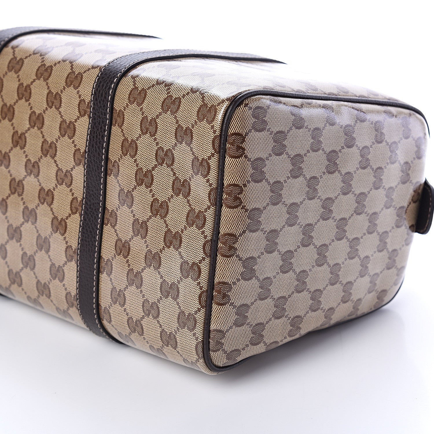 Gucci Crystal Monogram Medium Joy Boston Dark Brown 7 of 7