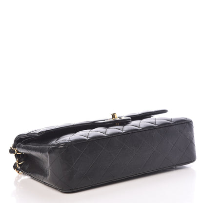 Chanel Lambskin Quilted Medium Double Flap Black 4 of 10
