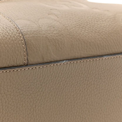 Gucci Piuma Calfskin Jumbo GG Embossed Small Toiletry Case Good Taupe 10 of 10