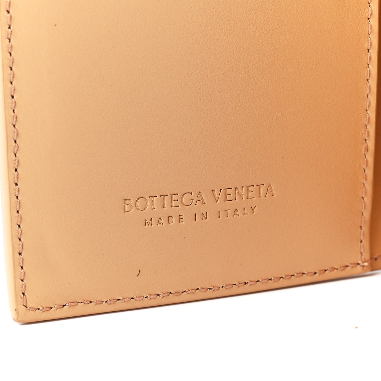 Nappa Intrecciato Crossbody Phone Holder Sand