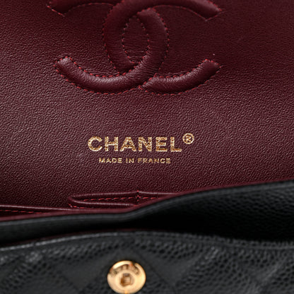 Chanel Caviar Quilted Small Double Flap Black 6 of 9
