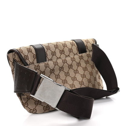 Gucci Monogram Waist Belt Bag Dark Brown 3 of 10
