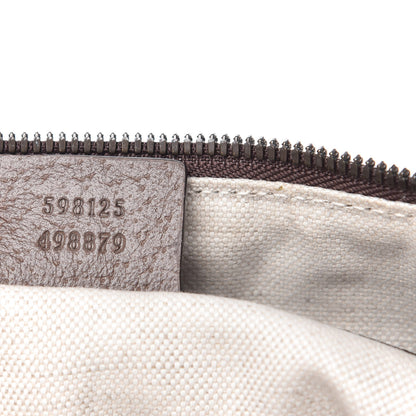 Gucci GG Supreme Monogram Web Small Ophidia Half Moon Hobo Brown 9 of 11