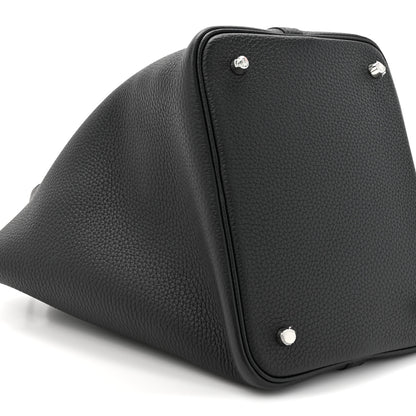 Hermes Taurillon Clemence Picotin Lock 22 MM Black 19 of 21
