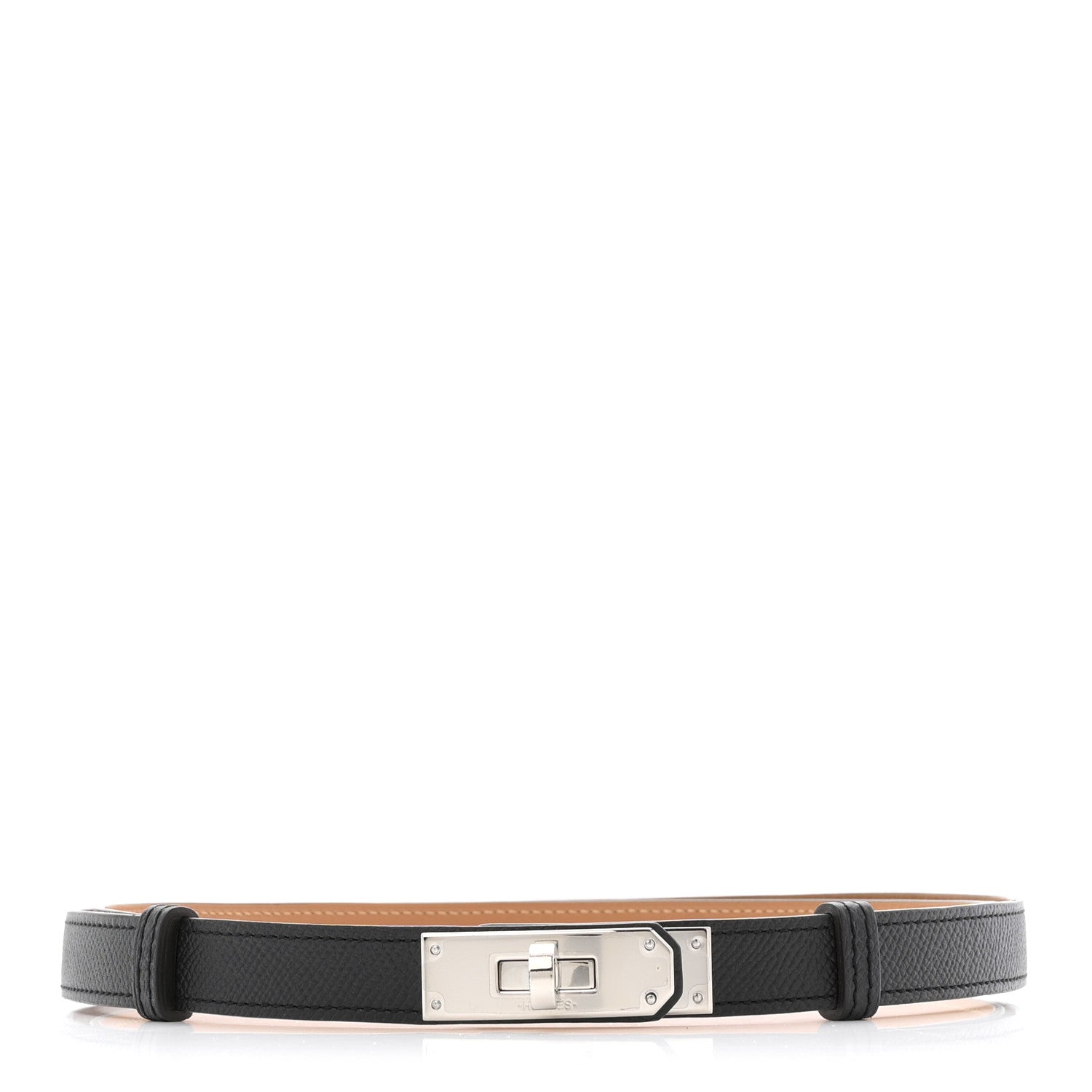 Hermes Epsom Kelly Belt Black 1 of 5