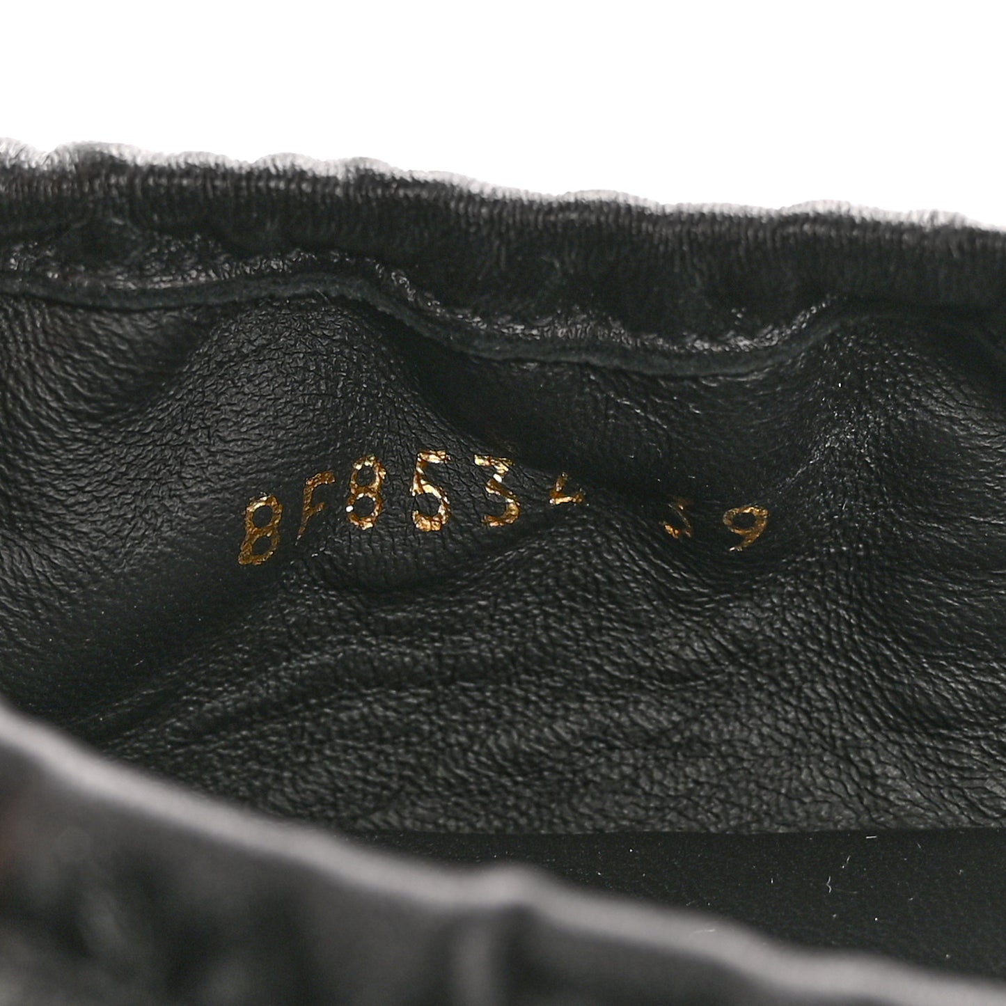 Vitello Filo Ballerina Flats 39 Black