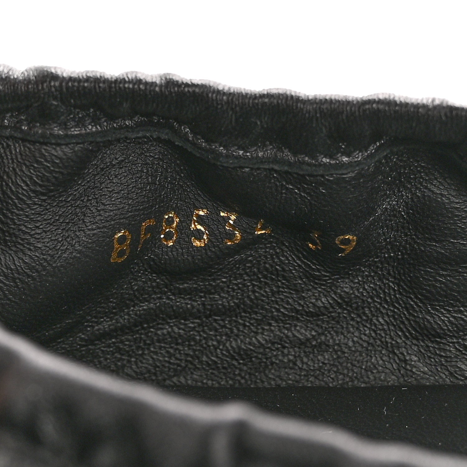 Fendi Vitello Filo Ballerina Flats 39 Black 9 of 12