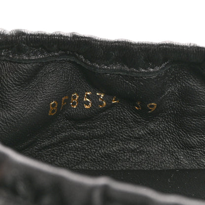 Fendi Vitello Filo Ballerina Flats 39 Black 9 of 12