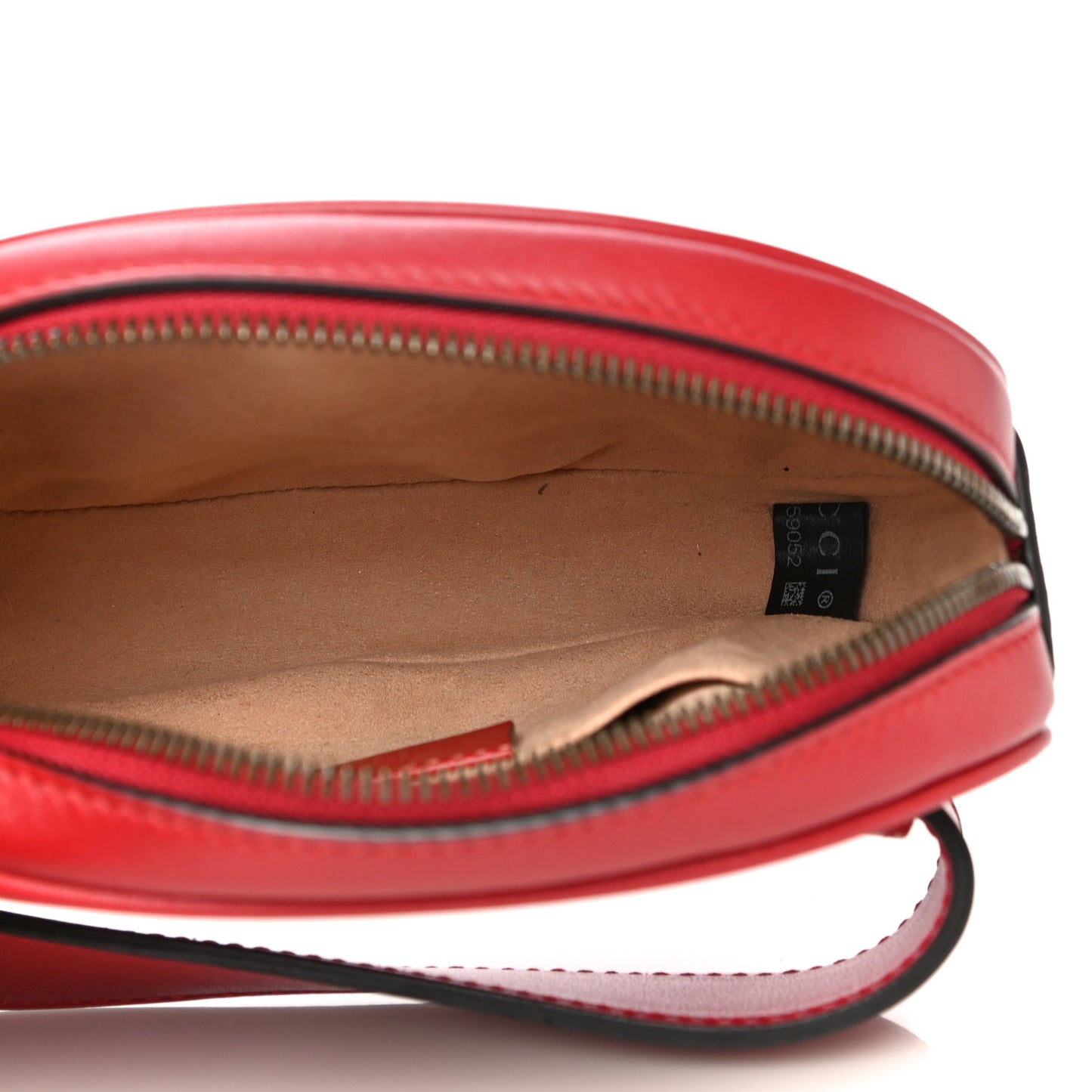 Calfskin Matelasse GG Marmont Belt Bag 75 30 Hibiscus Red