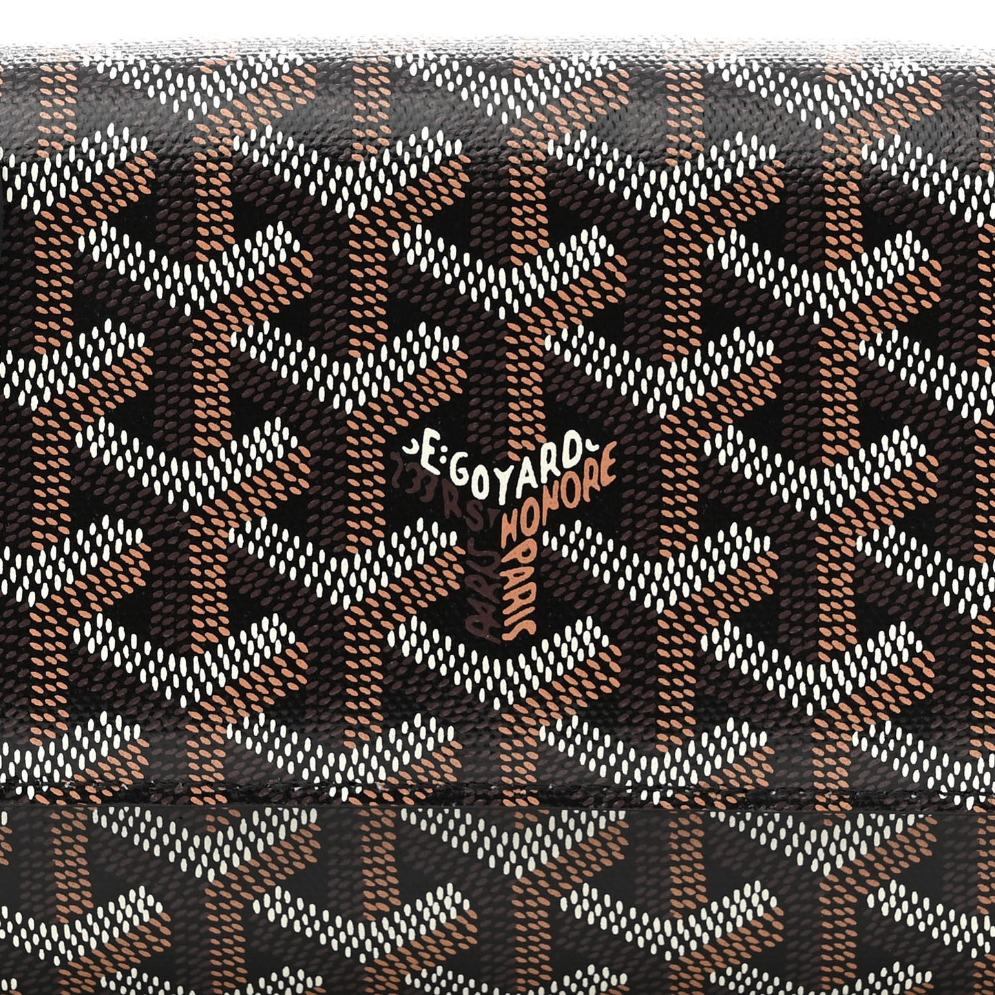 Goyardine Varenne Continental Wallet Black