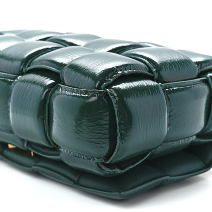 Bottega Veneta Textured Deerskin Maxi Intrecciato Padded Cassette Crossbody Bag Raintree 11 of 11