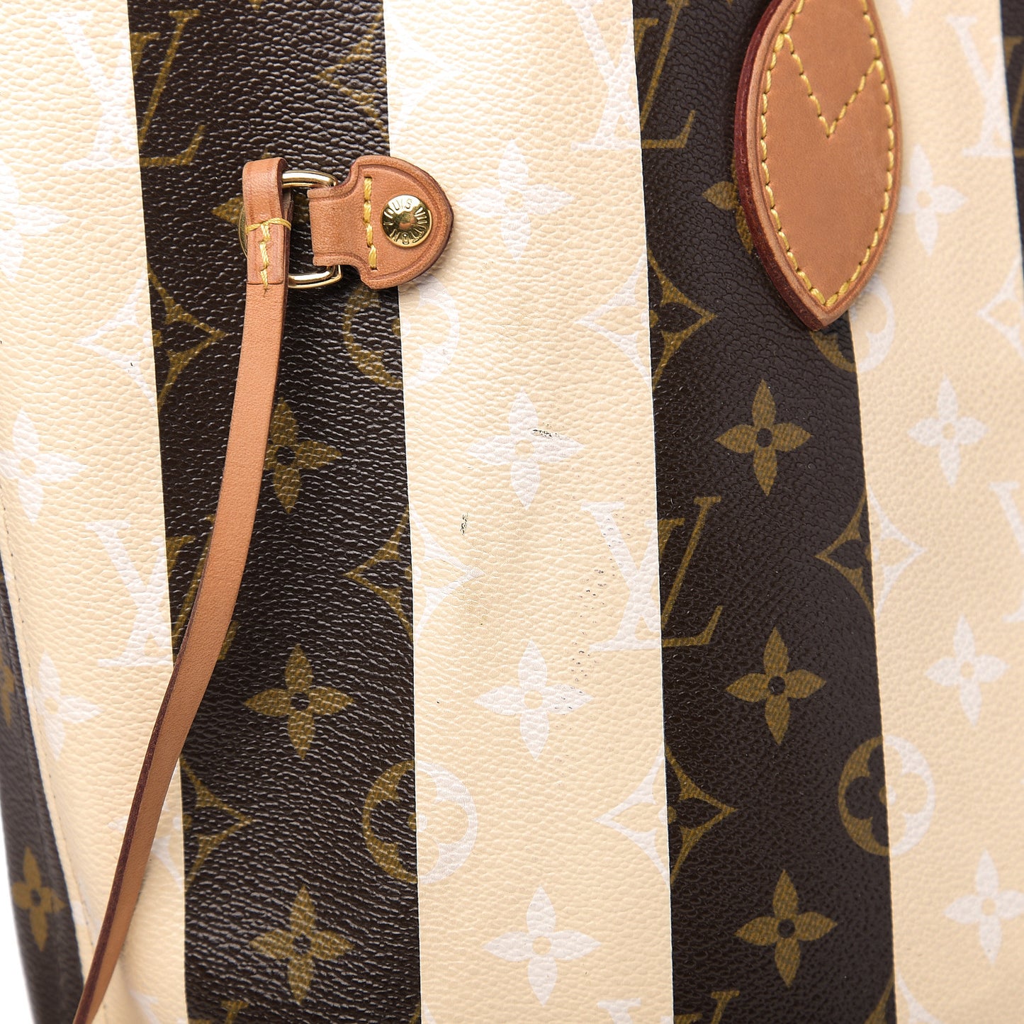 Monogram Rayures Neverfull MM
