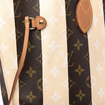 Louis Vuitton Monogram Rayures Neverfull MM 12 of 15