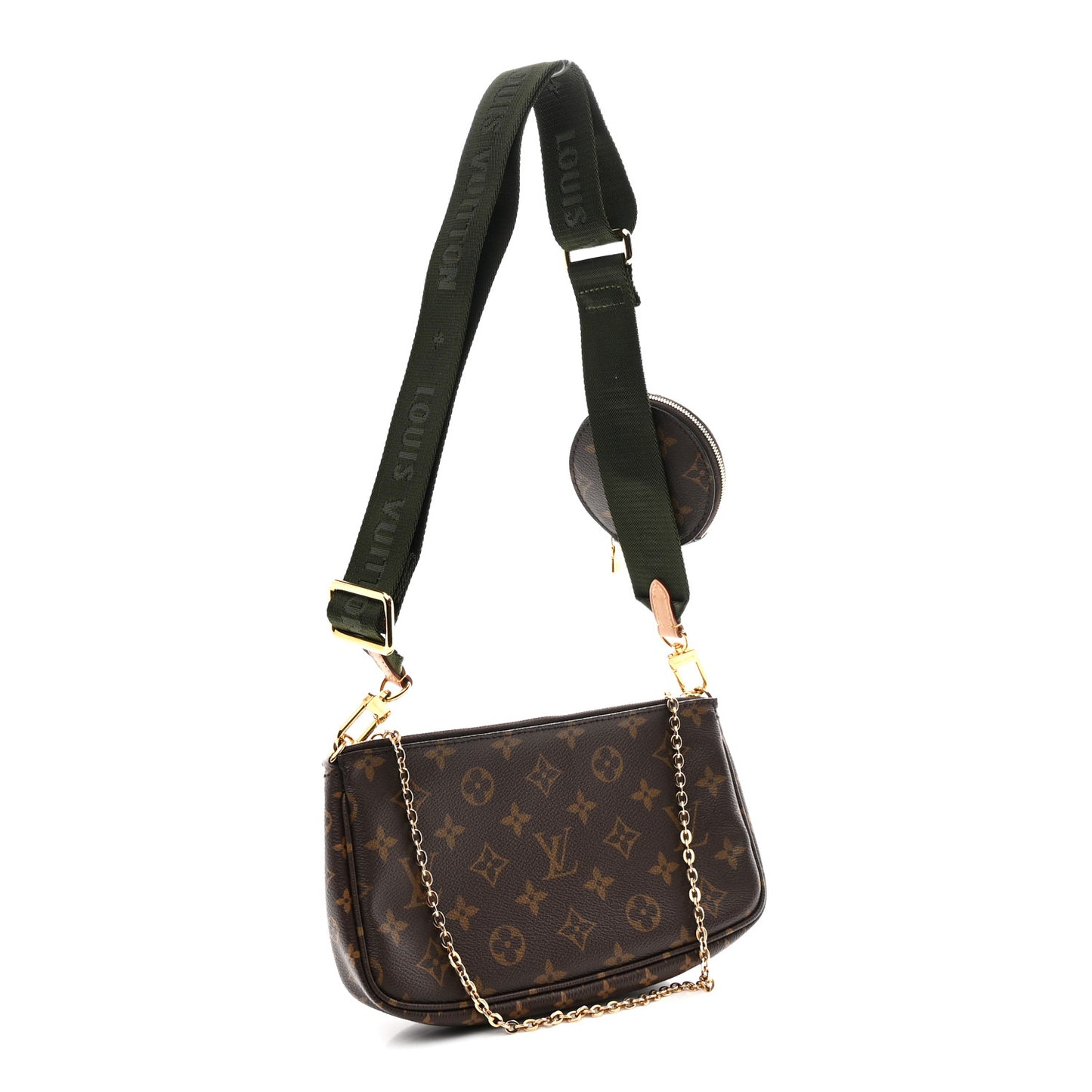 Monogram Multi Pochette Accessories Kaki