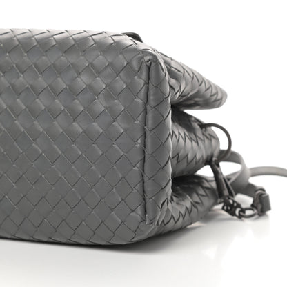 Bottega Veneta Calfskin Intrecciato Mini Roma Grey 10 of 11