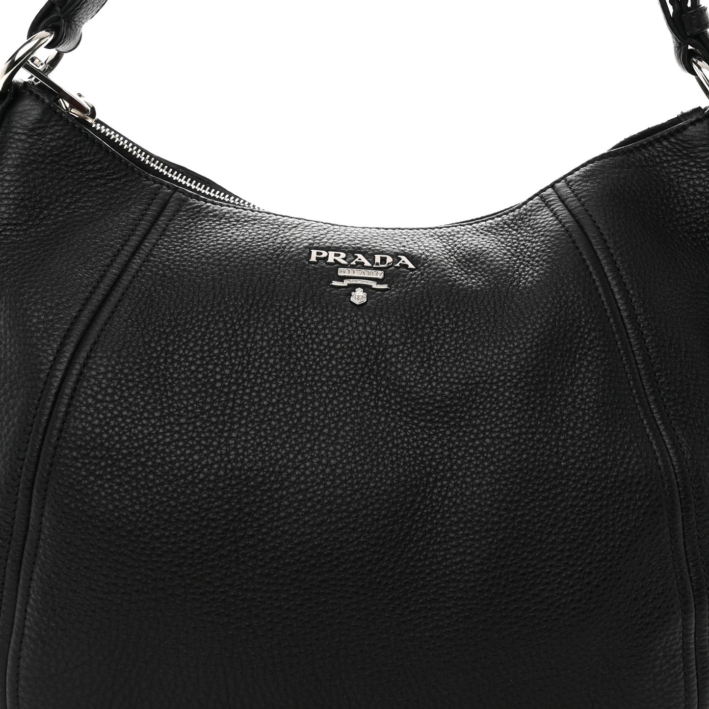 Vitello Phenix Hobo Black