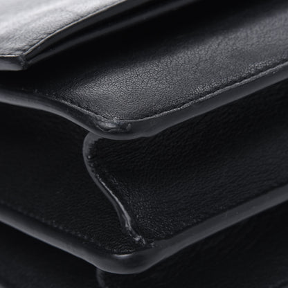 Saint Laurent Calfskin Small Monogram Sunset Black 13 of 18
