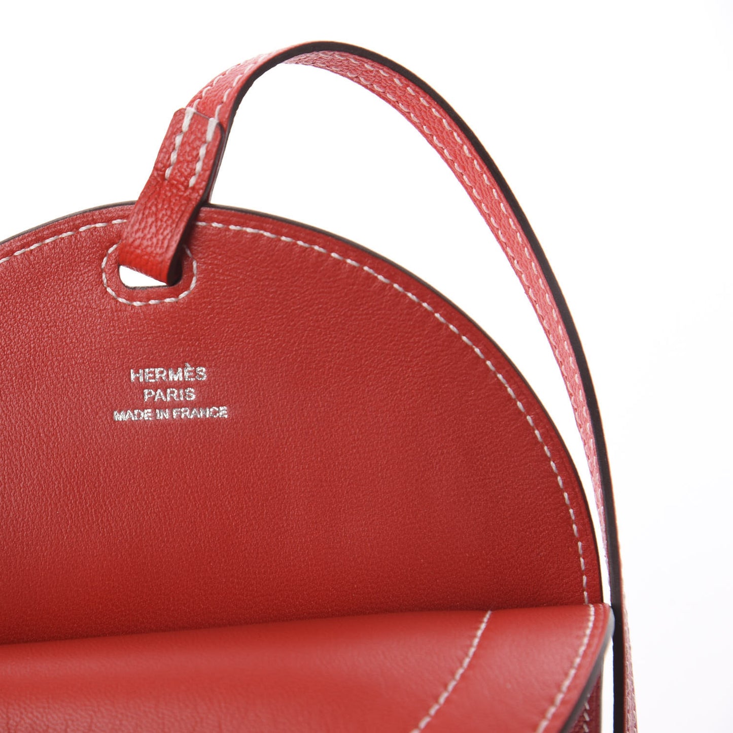 Chevre Mysore In-The-Loop Phone To Go PM Case Rouge De Coeur White