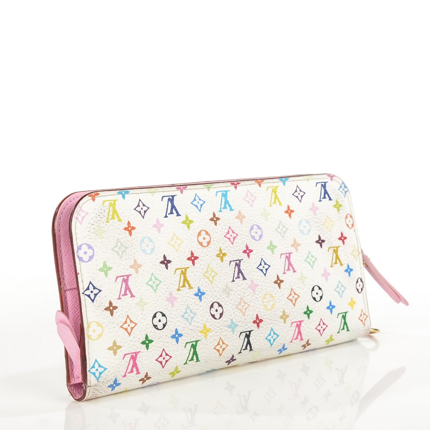 Monogram Multicolor Insolite Wallet White Litchi