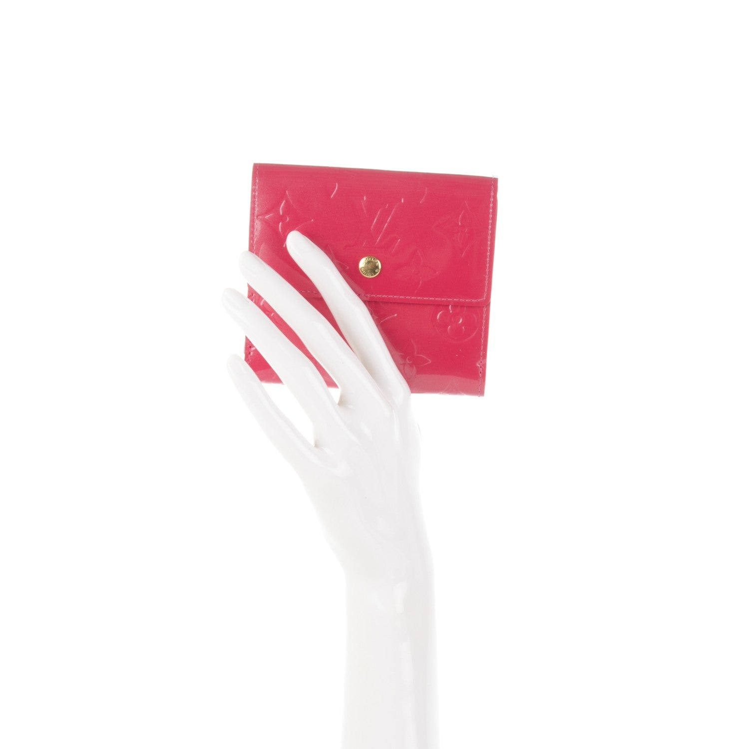 Louis Vuitton Vernis Elise Wallet Framboise 2 of 8