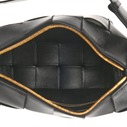 Bottega Veneta Lambskin Maxi Intrecciato Brick Cassette Bag Black 5 of 10
